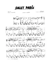 scarica la spartito per fisarmonica Salut Paris (Marche Chantée) in formato PDF