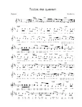 download the accordion score Todos me querem in PDF format