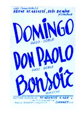 télécharger la partition d'accordéon Don Paolo (Orchestration) (Paso Doble) au format PDF
