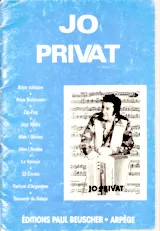 télécharger la partition d'accordéon Recueil : Jo Privat (10 Titres) au format PDF