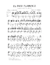 télécharger la partition d'accordéon El paso flamenco (Paso Doble Flamenco) au format PDF
