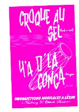 télécharger la partition d'accordéon Croque au sel (Orchestration) (Rock n' Roll) au format PDF