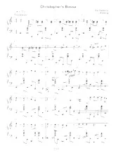 télécharger la partition d'accordéon Christopher's Bossa au format PDF