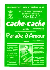 télécharger la partition d'accordéon Cache Cache (Orchestration Complète) (Java) au format PDF