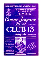 download the accordion score Club 13 (Orchestration Complète) (Swing Fox) in PDF format