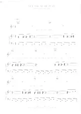 télécharger la partition d'accordéon Let the music play au format PDF