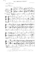 télécharger la partition d'accordéon In the minor mood (Arrangement : Johnny Warrington) (Swing) au format PDF