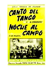 télécharger la partition d'accordéon Canto del Tango au format PDF