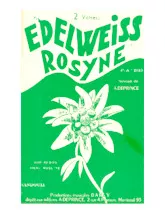 télécharger la partition d'accordéon Rosyne + Edelweiss (Valse) au format PDF