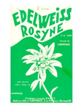 descargar la partitura para acordeón Rosyne + Edelweiss (Valse) en formato PDF