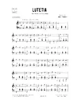 descargar la partitura para acordeón Lutétia (Java) en formato PDF