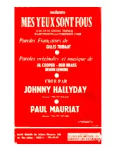 download the accordion score Mes yeux sont fous (I must be seeing things) (Chant : Johnny Hallyday) (Orchestration Complète) (Slow) in PDF format