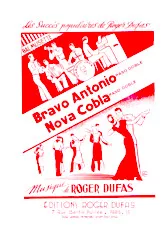 télécharger la partition d'accordéon Bravo Antonio + Nova Cobla (Paso Doble) au format PDF