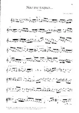 descargar la partitura para acordeón Não me toques (Choro) en formato PDF