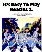 télécharger la partition d'accordéon It's Easy To Play Beatles 2 (20 titres) au format PDF