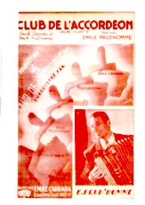 télécharger la partition d'accordéon Club de l'accordéon (Valse Musette) au format PDF