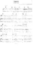 descargar la partitura para acordeón Sway (Quien Sera) en formato PDF