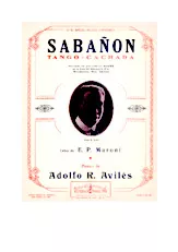 descargar la partitura para acordeón Sabañon (Tango Cachada) en formato PDF