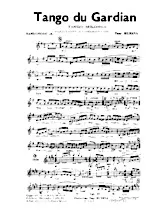 télécharger la partition d'accordéon Tango du Gardian (Orchestration) au format PDF