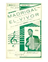 télécharger la partition d'accordéon Madrigal (Orchestration) (Paso Doble) au format PDF