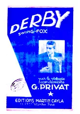 scarica la spartito per fisarmonica Derby (Swing Fox) in formato PDF