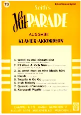 télécharger la partition d'accordéon Seith's Hit Parade (Klavier & Akkordeon) (Volume 73) (8 titres) au format PDF