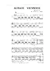 télécharger la partition d'accordéon Aubade Viennoise (Valse) au format PDF