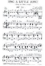 télécharger la partition d'accordéon Zing a little zong (Zing en liten zong) (Arrangement : Harry Arnold) au format PDF