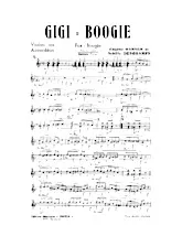 télécharger la partition d'accordéon Gigi Boogie (Fox Boogie) au format PDF