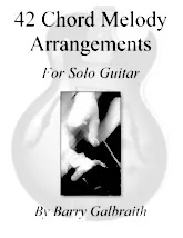 télécharger la partition d'accordéon Jazz Solo Guitar (42 Chord Melody Arrangements For Solo Guitar) au format PDF