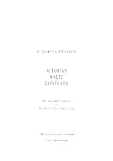 télécharger la partition d'accordéon Alegrias Valse Zapateado (Arrangement : Eythor Thorlaksson) (Guitare) au format PDF