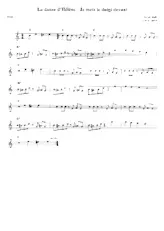 scarica la spartito per fisarmonica La danse d'Hélène (Je mets le doigt devant) (Relevé) in formato PDF