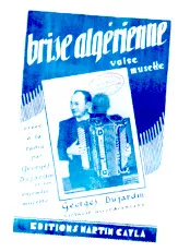 télécharger la partition d'accordéon Brise Algérienne (Valse Musette) au format PDF