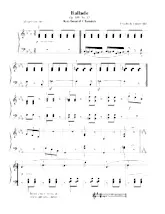 télécharger la partition d'accordéon Ballade (Keybord Classics) au format PDF