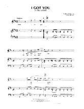 descargar la partitura para acordeón I got you (I feel good) en formato PDF
