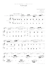 télécharger la partition d'accordéon Arabesque (Arrangement : Anne Christopherson) (Alto Saxophone + Piano) au format PDF