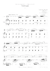 télécharger la partition d'accordéon Arabesque (Arrangement : Anne Christopherson) (Flûte + Piano) au format PDF