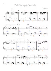 descargar la partitura para acordeón Fado Menor do Agostinho en formato PDF