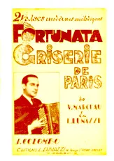 télécharger la partition d'accordéon Griserie de Paris (Valse) au format PDF