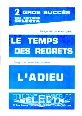 download the accordion score L'adieu + Rien que toi (Tango) in PDF format
