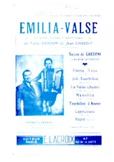 télécharger la partition d'accordéon Emilia Valse au format PDF