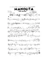 descargar la partitura para acordeón Manolita (Fox) en formato PDF