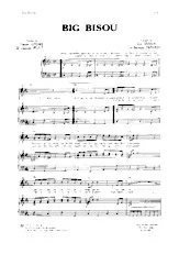 download the accordion score Big Bisou (Chant : Carlos) in PDF format
