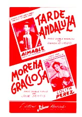 télécharger la partition d'accordéon Moréna Graciosa (Orchestration Complète) (Paso Doble) au format PDF