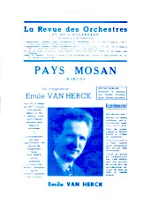 télécharger la partition d'accordéon Pays Mosan (Marche) au format PDF
