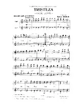 télécharger la partition d'accordéon Tristeza (Orchestration) (Valse Lente) au format PDF