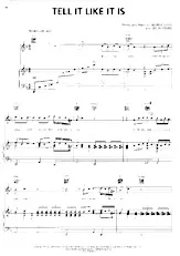 télécharger la partition d'accordéon Tell it like it is (Slow) au format PDF