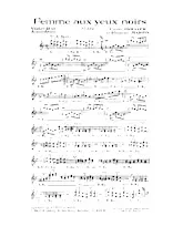 download the accordion score Femme aux yeux noirs (Rumba) in PDF format