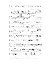 descargar la partitura para acordeón Femme aux yeux noirs (Rumba) en formato PDF