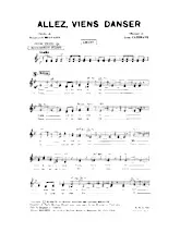 télécharger la partition d'accordéon Allez viens danser (Samba) au format PDF